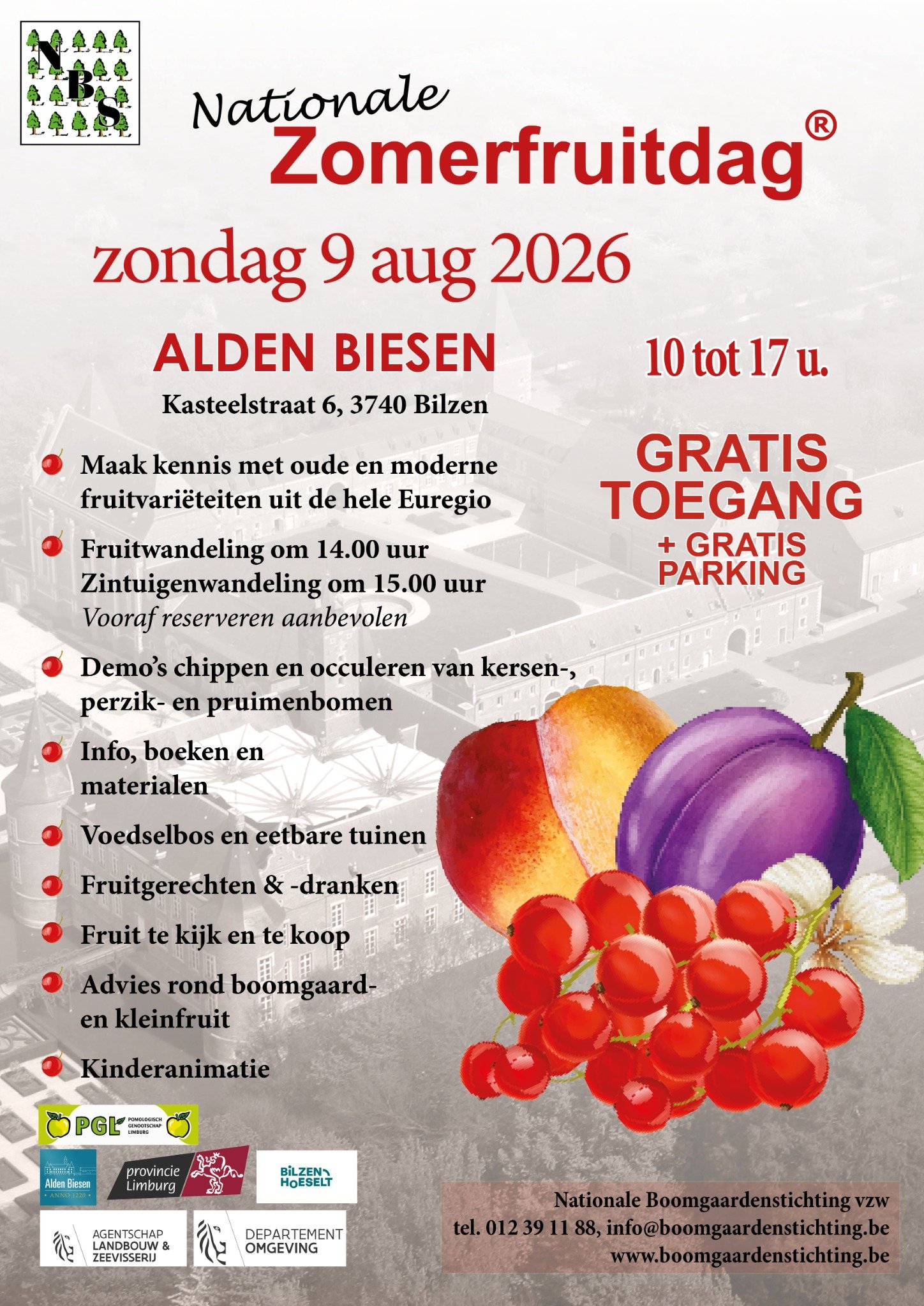 Poster Zomerfruit 2026 onder 1MB