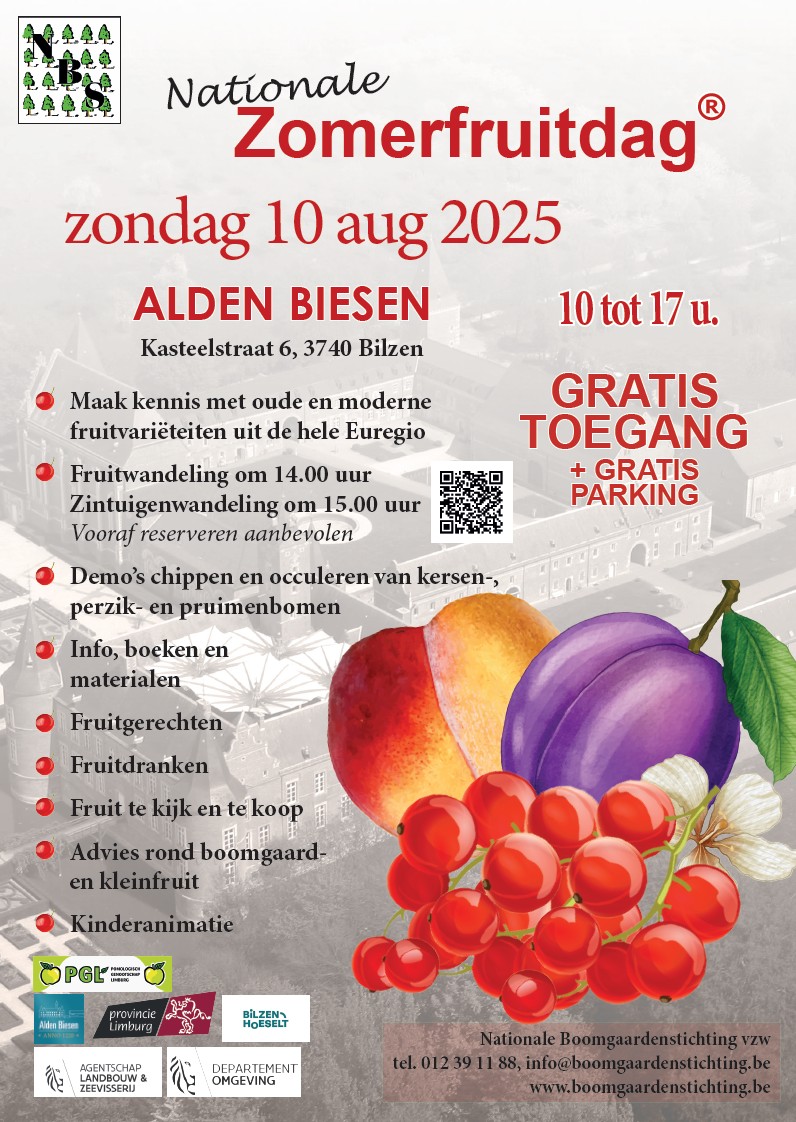 Poster Nationale Zomerfruitdag 2025